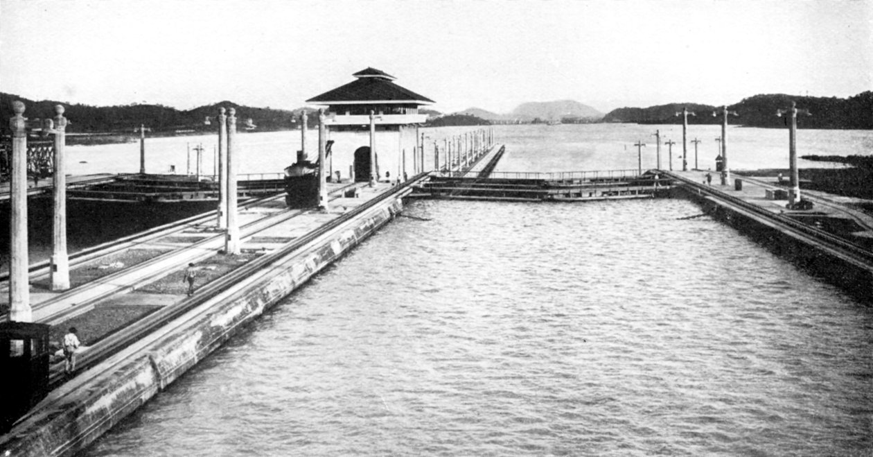 Panaman kanavan sulku, Panama, 1926 tekijältä Unbekannt