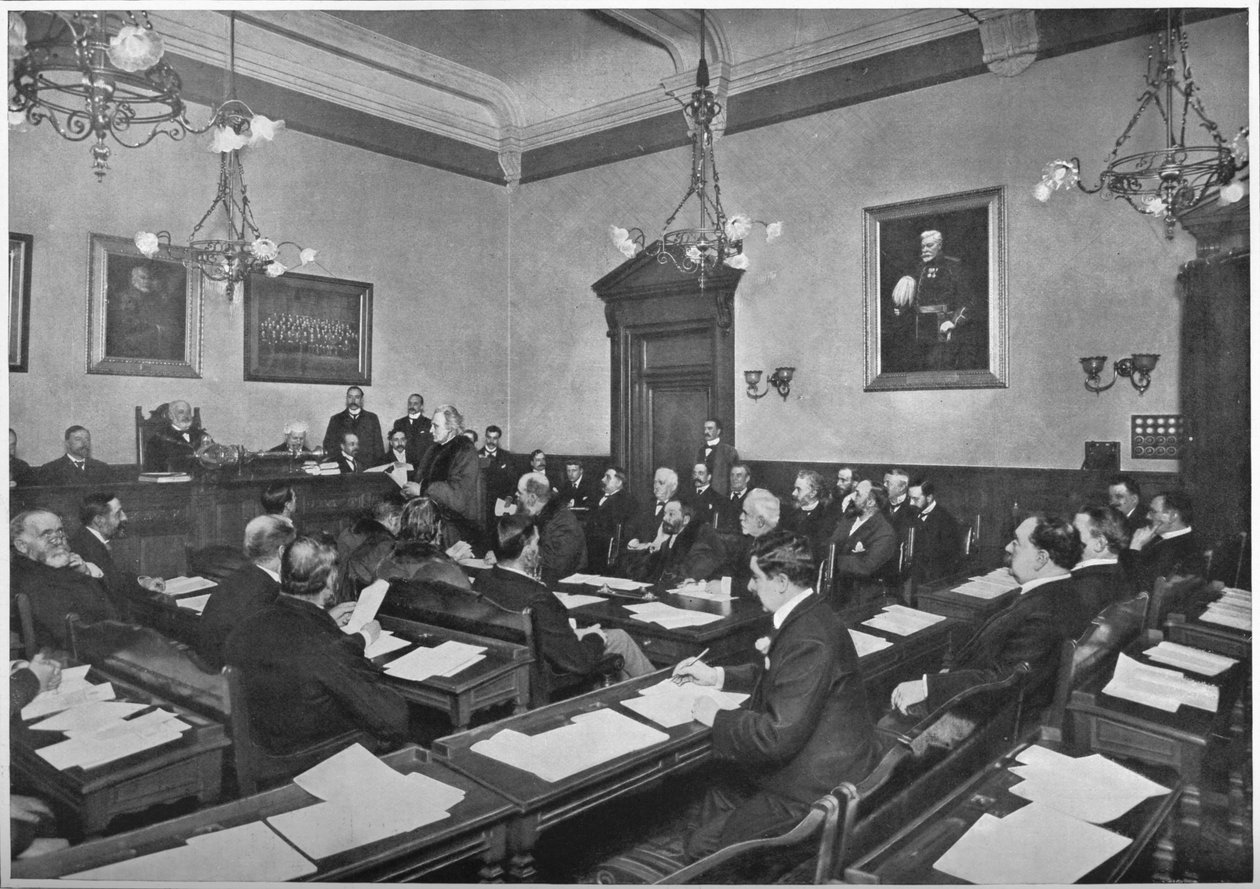 Hammersmithin kaupunginvaltuuston kokous, c1903 1903 tekijältä Unbekannt