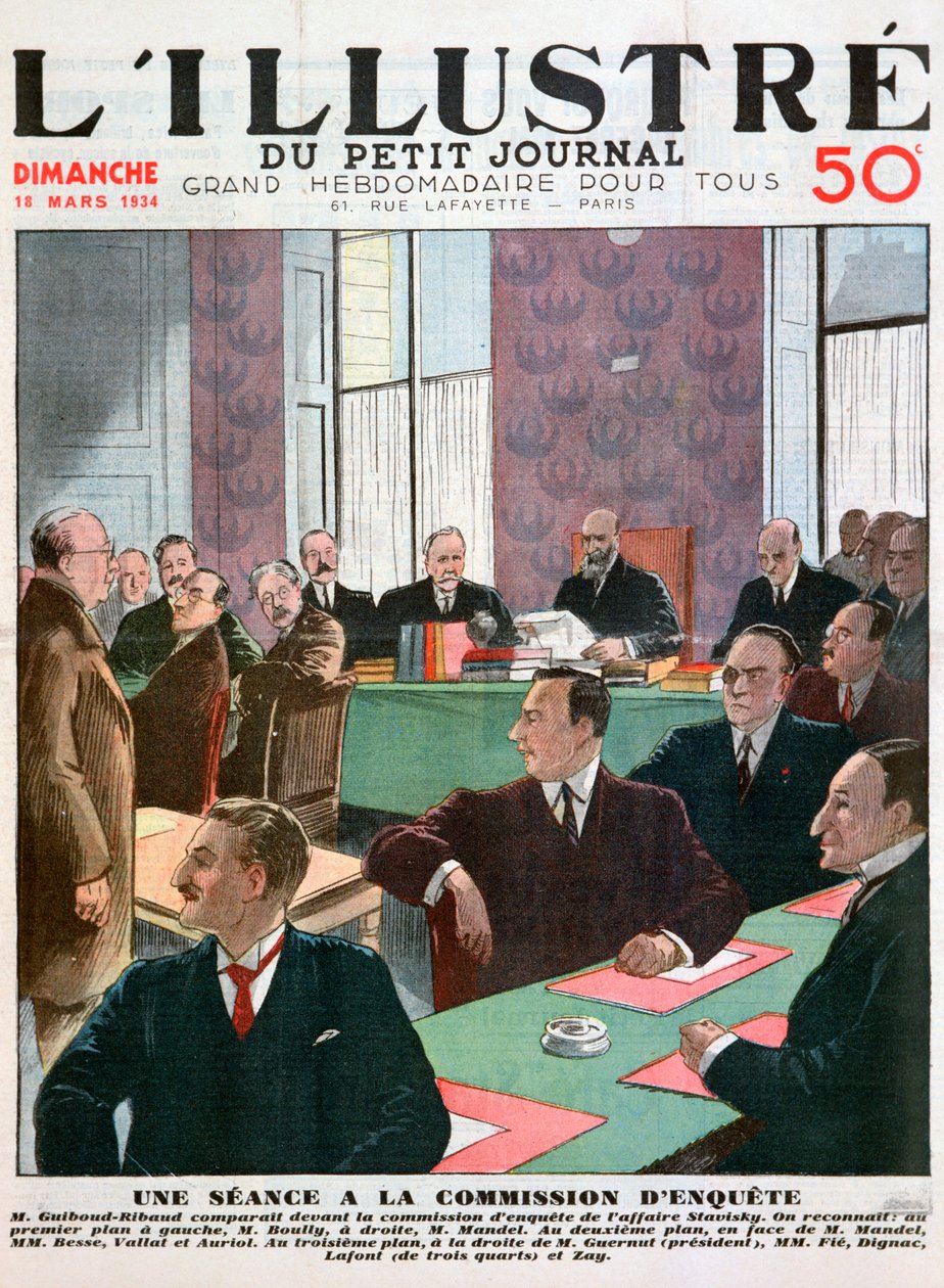 Tutkintalautakunnan kokous 1934 tekijältä Unbekannt