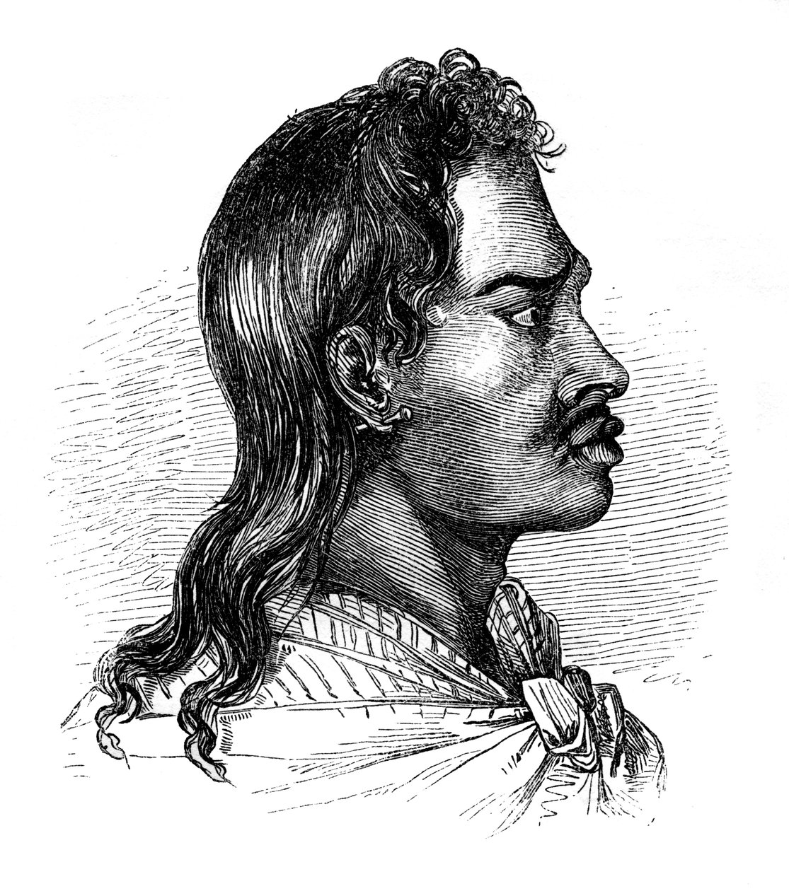 Kotoisin Tahitista, 1848 tekijältä Unbekannt
