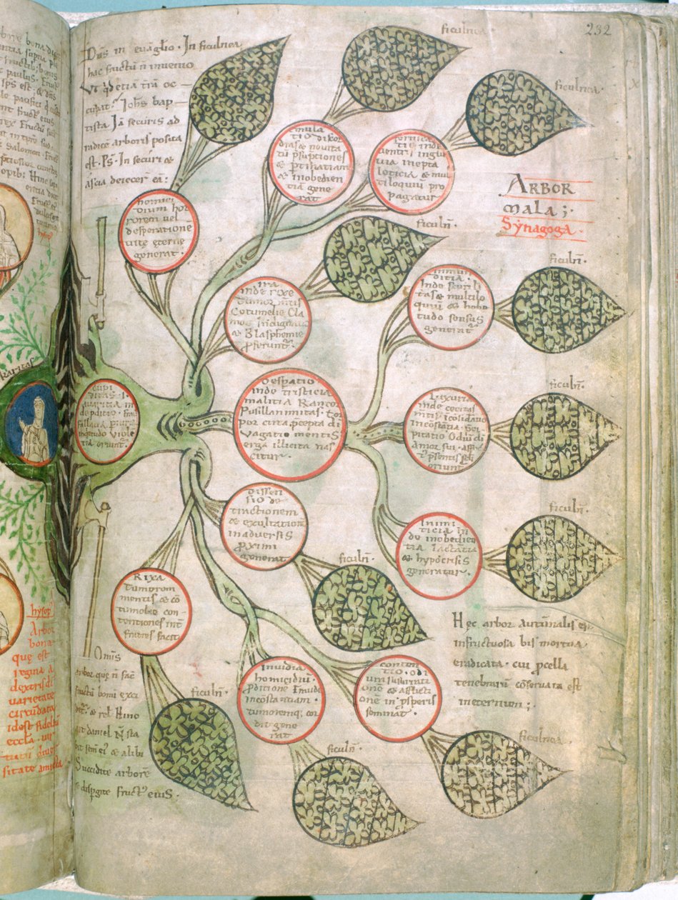 Sivu Liber Floriduksesta, 1100-luku tekijältä Unbekannt