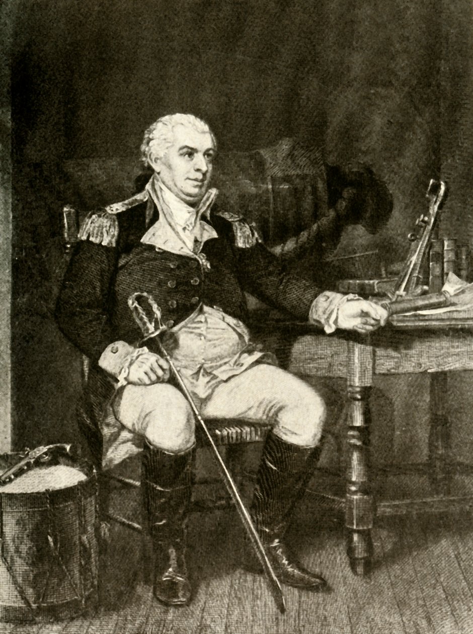 Muotokuva Commodore Barrysta Yhdysvaltain laivastosta, c1780, 1937. tekijältä Unbekannt