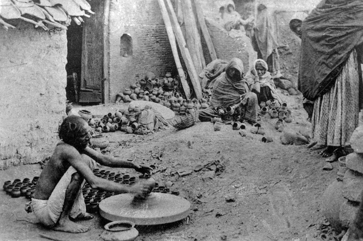 Savenvalaja työssään, Intia, 1900-luku tekijältä Unbekannt