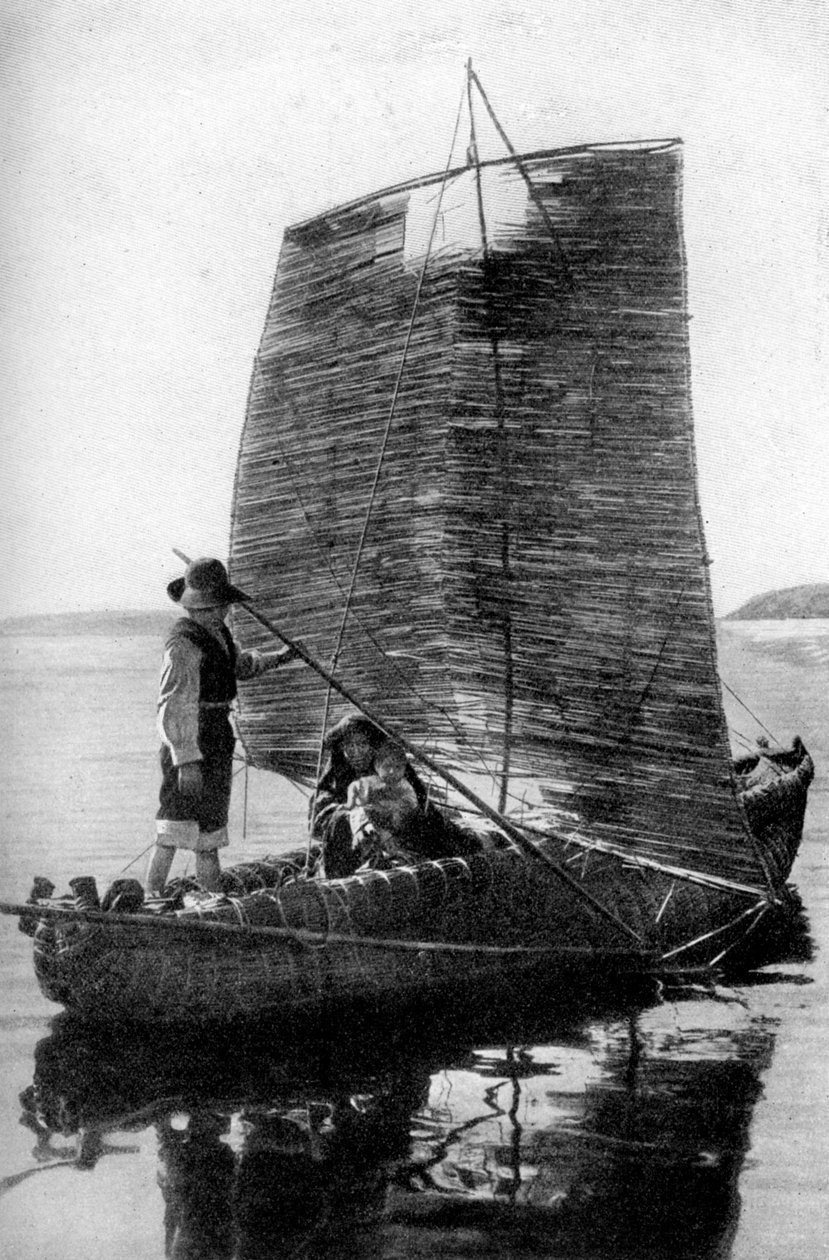 Reed balsa -purjelaiva, Bolivia, 1922 tekijältä Unbekannt