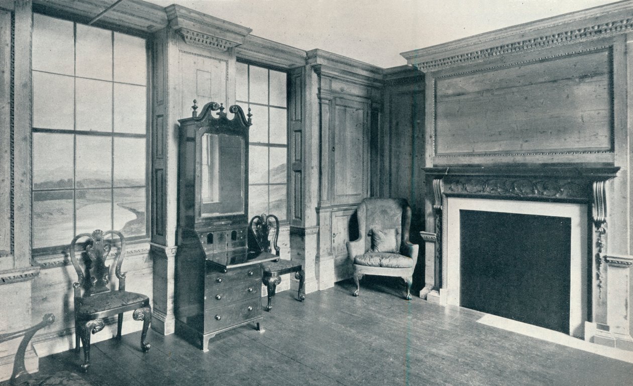 Huone c1740 osoitteesta 63, Mansell Street, c1740 tekijältä Unbekannt