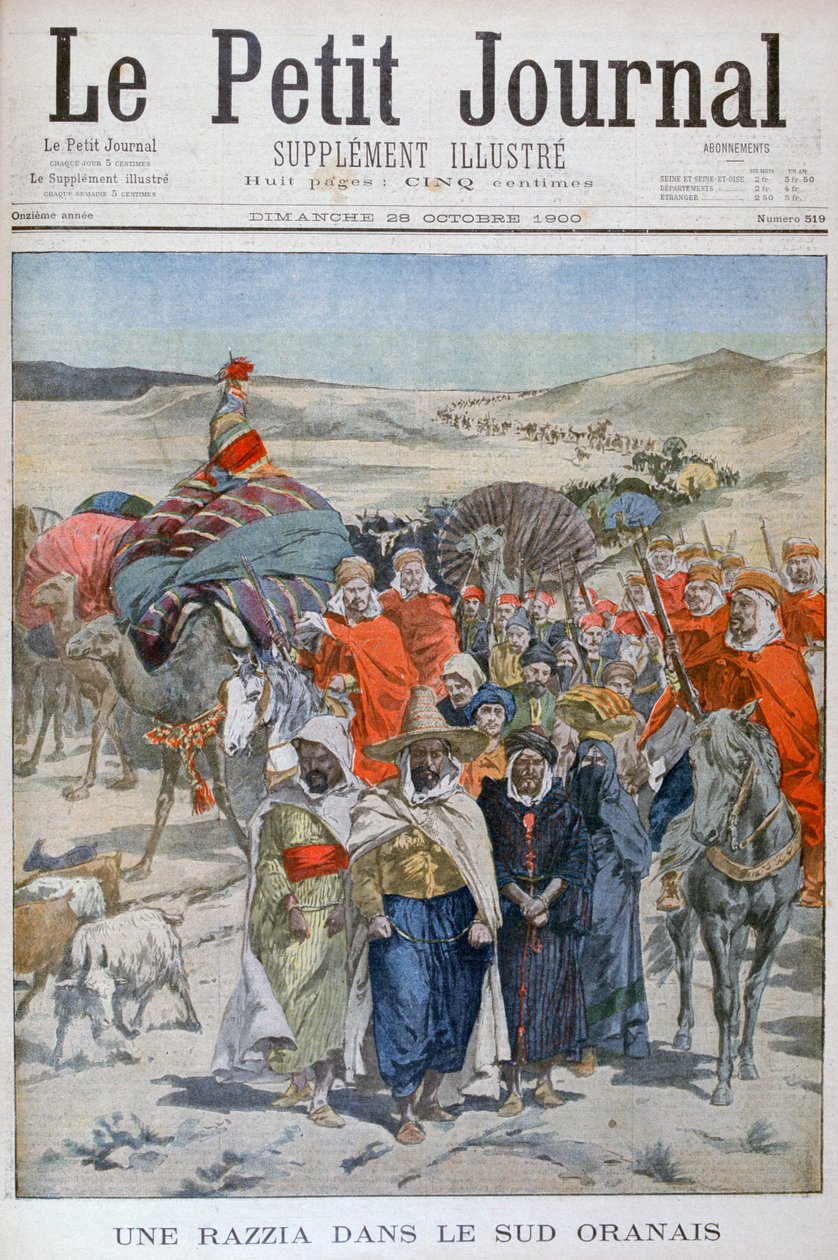 Kierros Etelä-Oranaisissa, Algeriassa, 1900 tekijältä Unbekannt