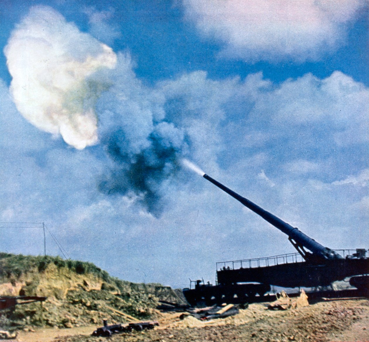 Sekunti tulikäskyn jälkeen, Ranskan kanaalin rannikko, toinen maailmansota, 1940 tekijältä Unbekannt