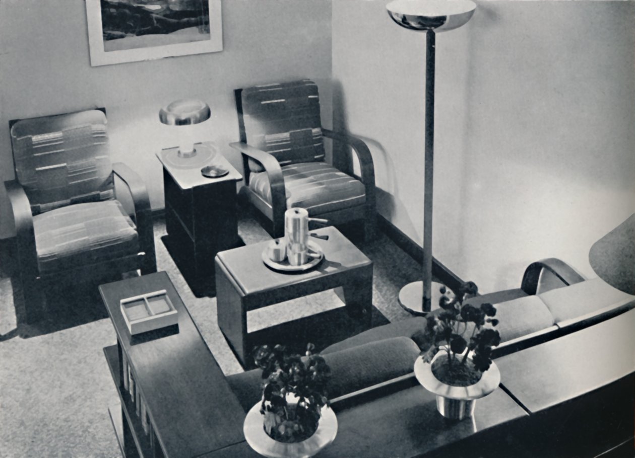 Osio olohuoneesta, 1936 tekijältä Unbekannt