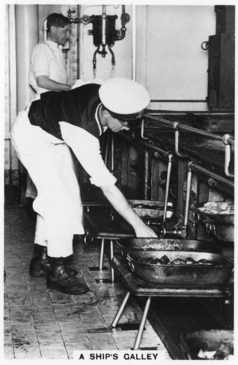 Laivan keittiö, 1937 tekijältä Unbekannt