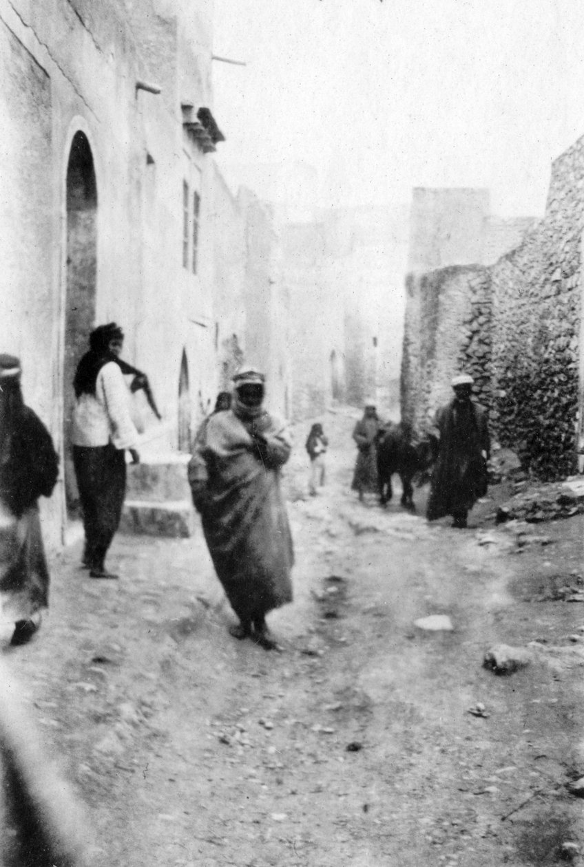 Katu Mosulissa Mesopotamiassa, 1918 tekijältä Unbekannt