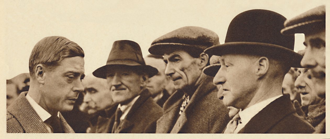 Keskustelu entisten palvelusmiesten kanssa, Etelä-Wales, 1936 1937 tekijältä Unbekannt