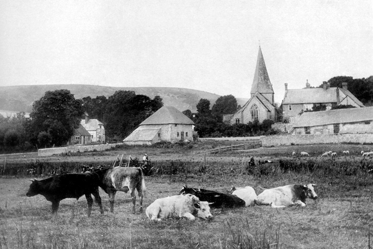 Kyläkirkko, 1926 tekijältä Unbekannt