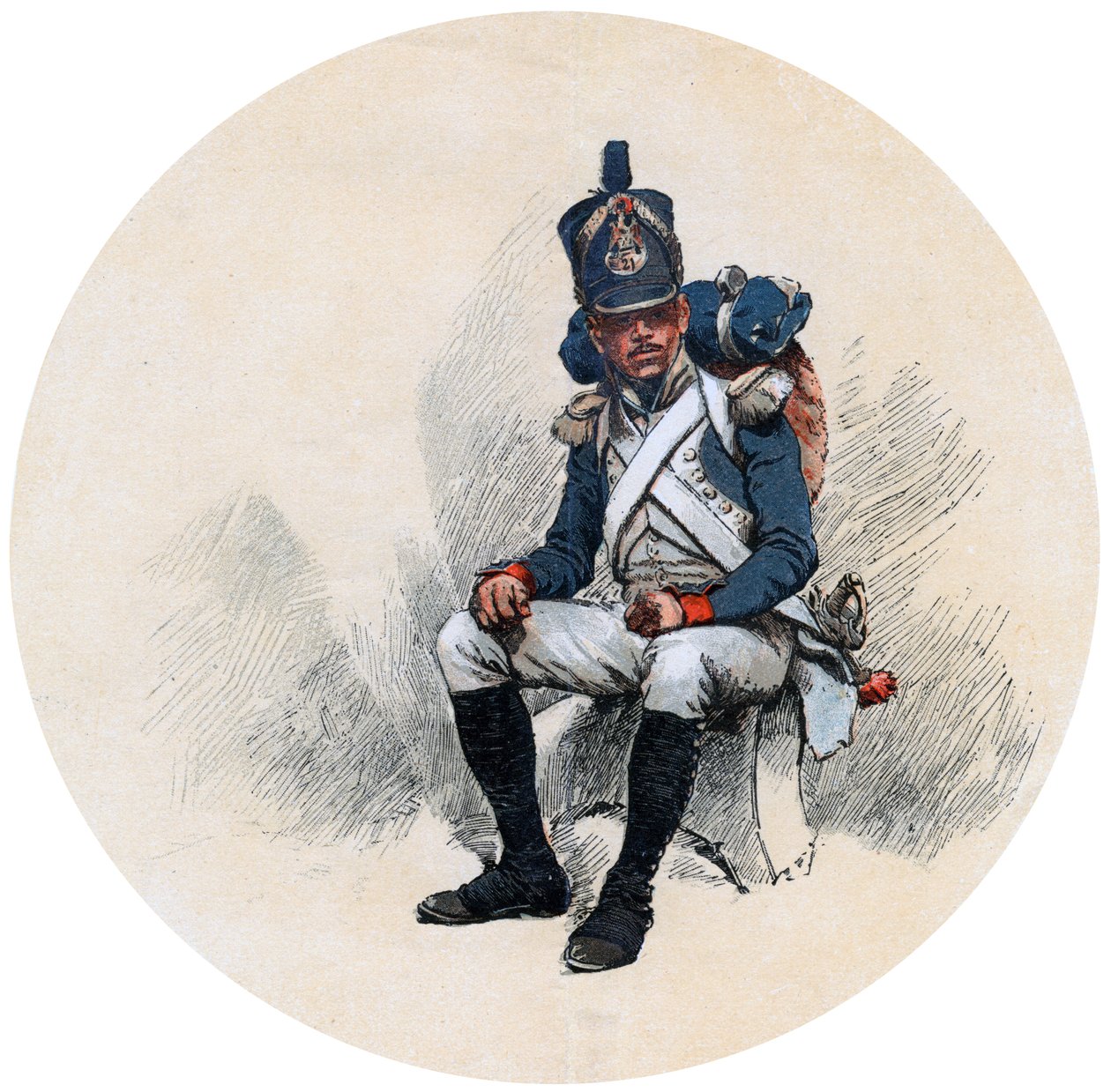 Voltigeur, 1800-luku tekijältä Unbekannt
