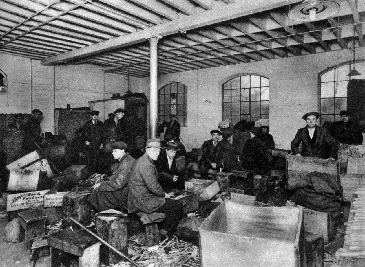 Puunhakkuupaja, Lontoo, 1926-1927 tekijältä Unbekannt