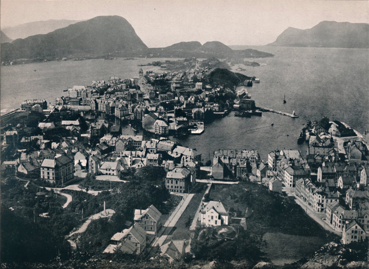 Aalesund, 1914. tekijältä Unbekannt