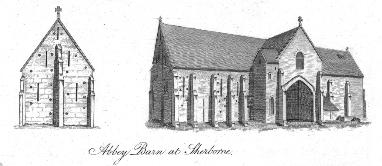 Abbey Barn Sherbornessa. tekijältä Unbekannt