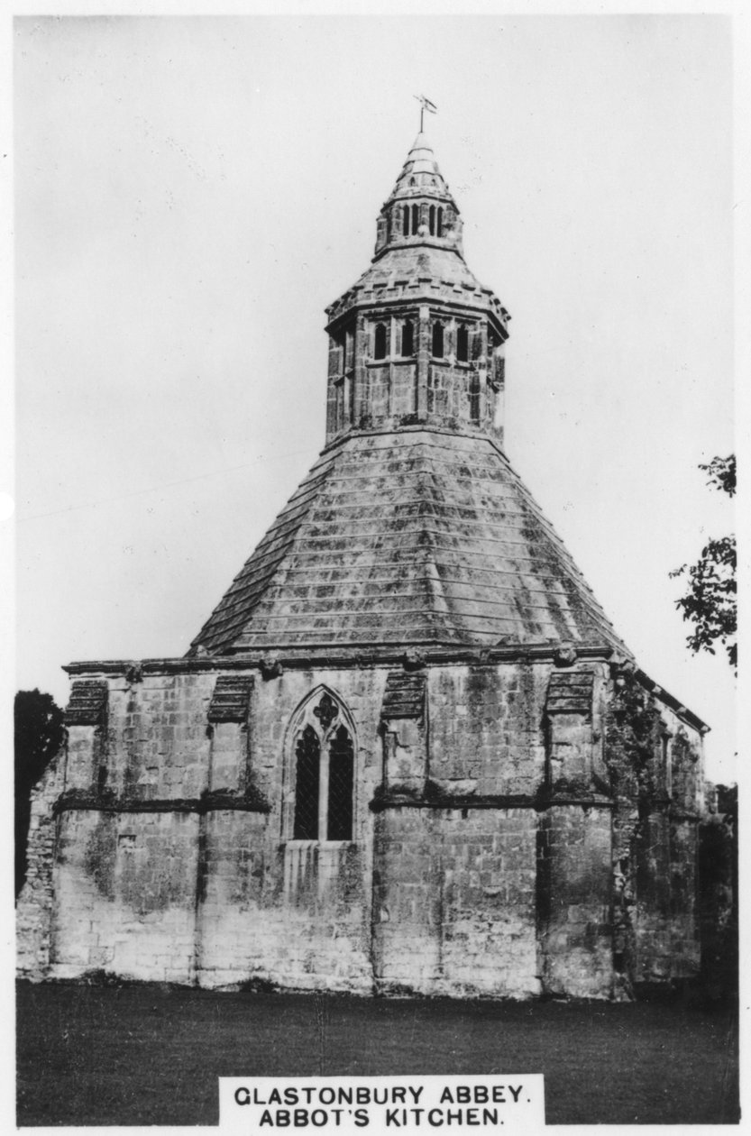 Abbots keittiö, Glastonbury Abbey, 1936 tekijältä Unbekannt