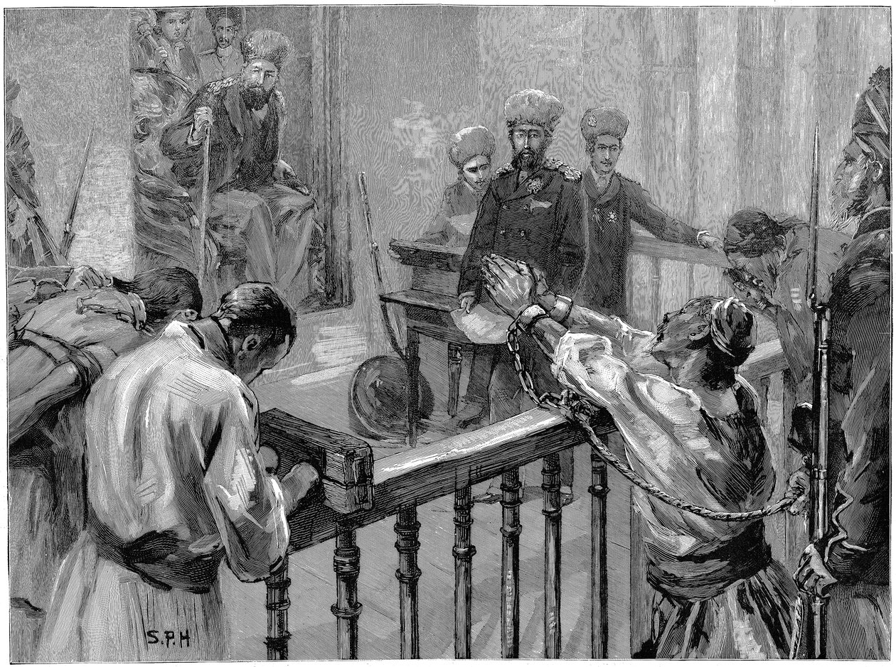 Abdor Rahman Khan 1844-1901, Afganistanin hallitsija 1880-1901, 1893 tekijältä Unbekannt