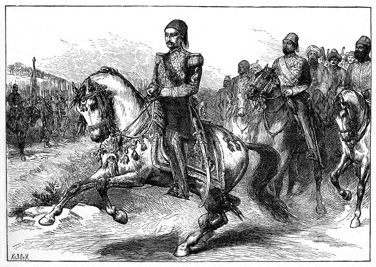 Abdul Hamid II, Ottomaanien valtakunnan sulttaani, 1900 tekijältä Unbekannt