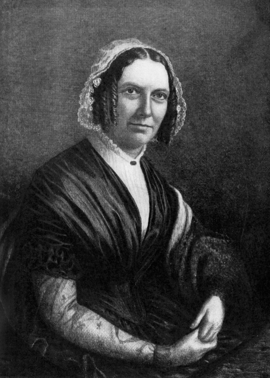 Abigail Powers Fillmore, Yhdysvaltain presidentin Millard Fillmoren vaimo, 1800-luku, 1908 tekijältä Unbekannt