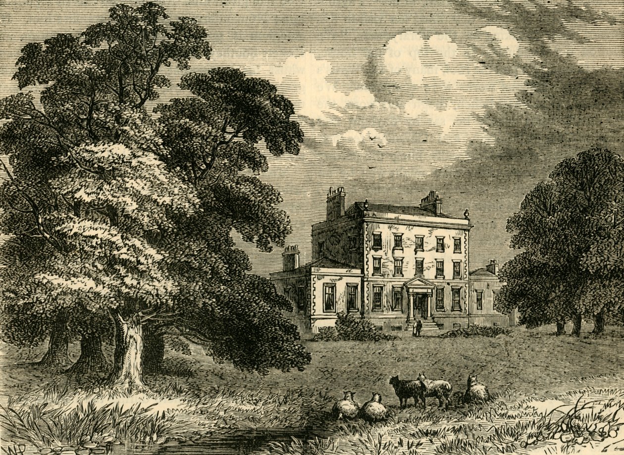 Abney House, 1845, c1876. tekijältä Unbekannt