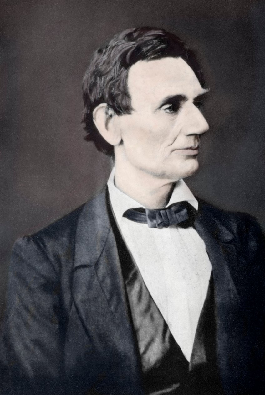 Abraham Lincoln, Yhdysvaltain 16. presidentti, 1860-luku, 1933 tekijältä Unbekannt