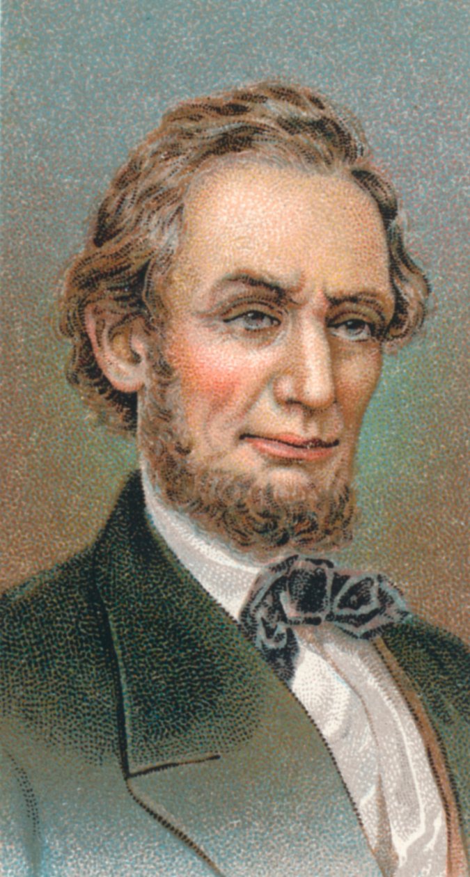 Abraham Lincoln 1809-1865 Yhdysvaltain 16. presidentti, 1924 tekijältä Unbekannt