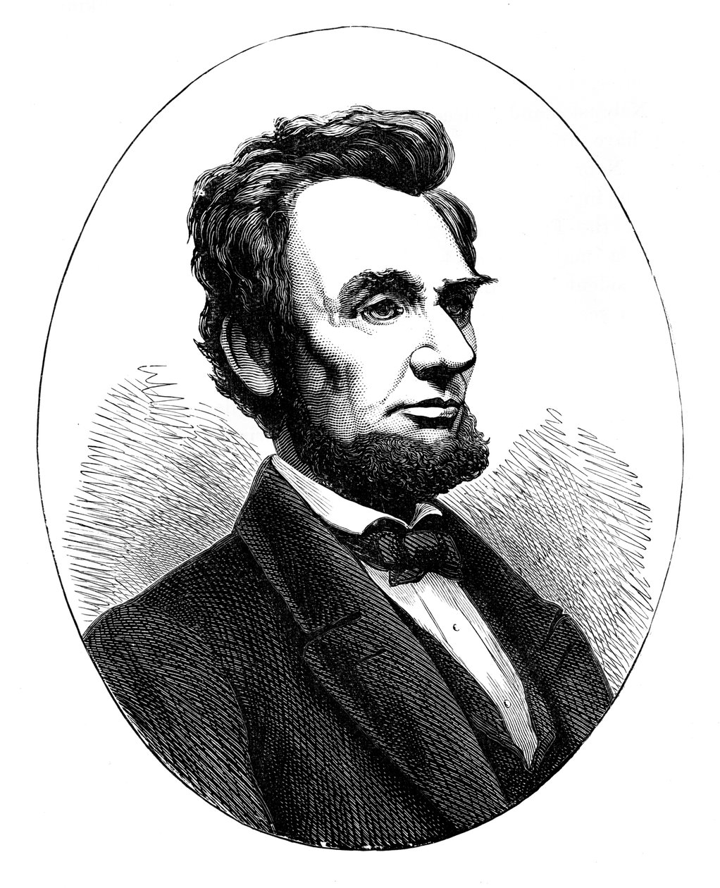 Abraham Lincoln 1809-1865, Yhdysvaltain presidentti tekijältä Unbekannt