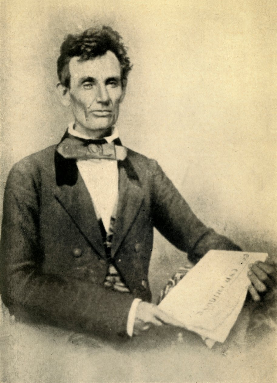 Abraham Lincoln, 1854, 1930. tekijältä Unbekannt