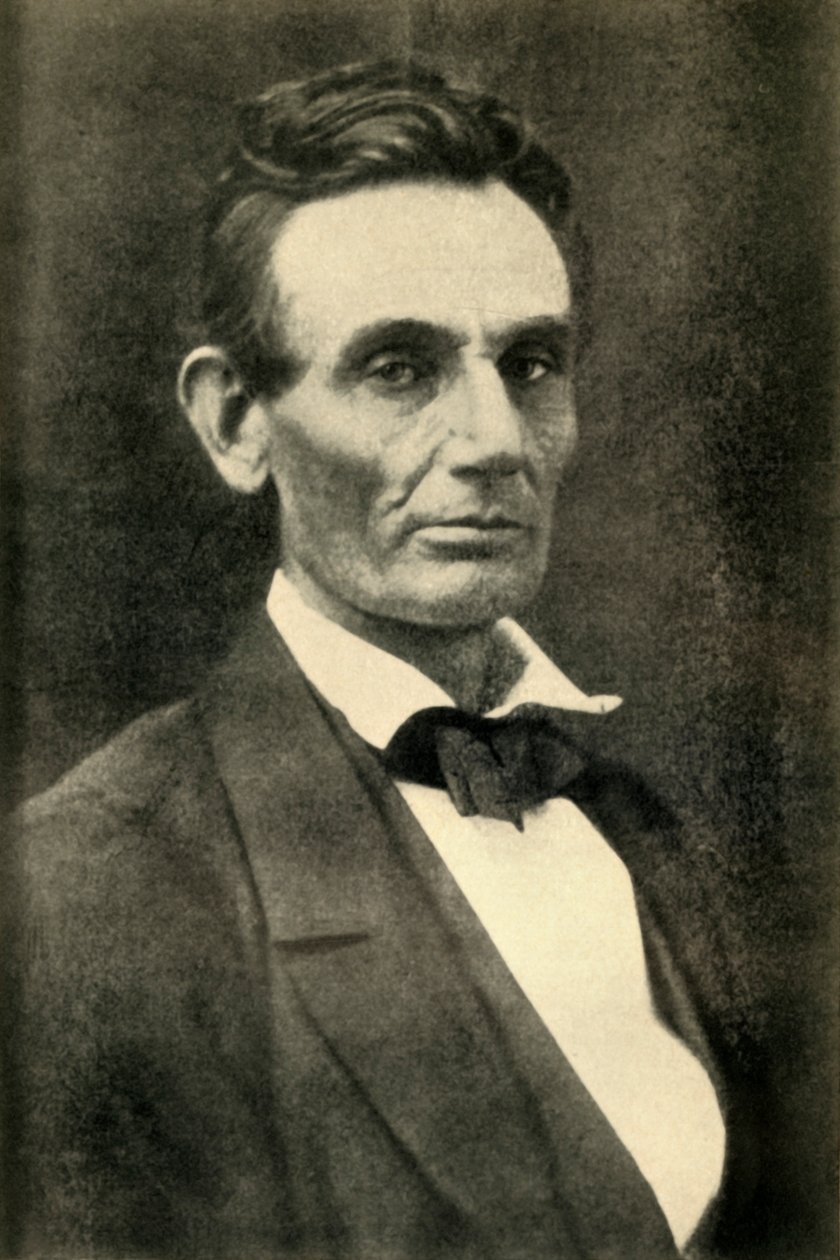 Abraham Lincoln, 1858, 1930. tekijältä Unbekannt