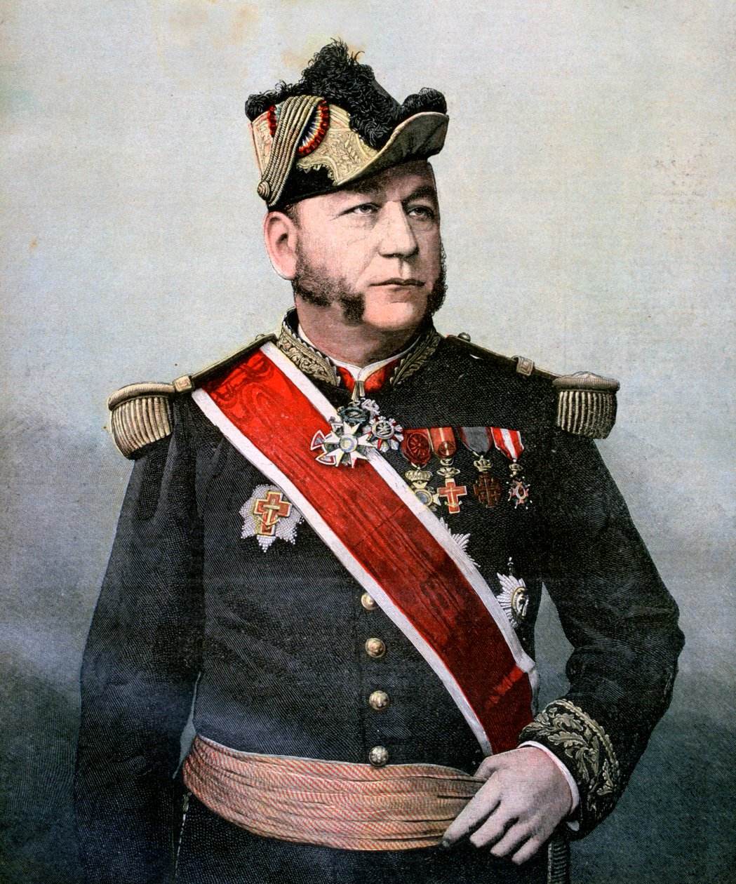 Admiral Humann, Ranskan Kaukoidän laivaston komentaja, 1893 tekijältä Unbekannt