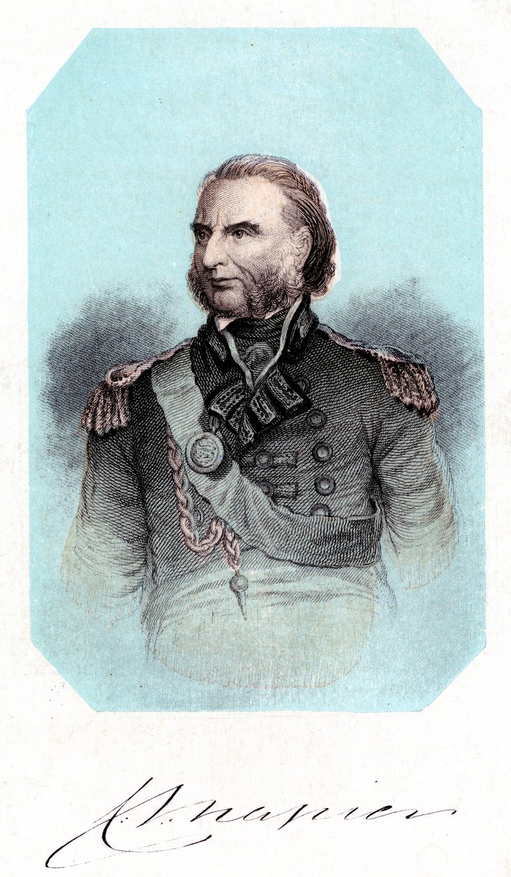 Amiraali Sir Charles John Napier 1786-1860, 1800-luku tekijältä Unbekannt