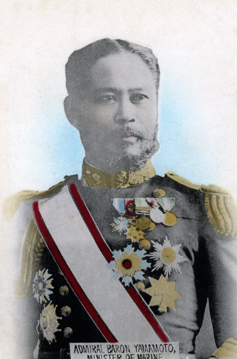 Amiraali Yamamoto, Japanin laivastoministeri, 1904-1905 tekijältä Unbekannt