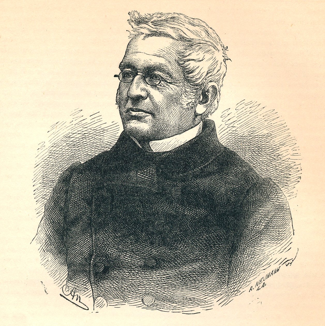 Adolphe Thiers, 1797-1877, ranskalainen poliitikko ja historioitsija, 1893 tekijältä Unbekannt