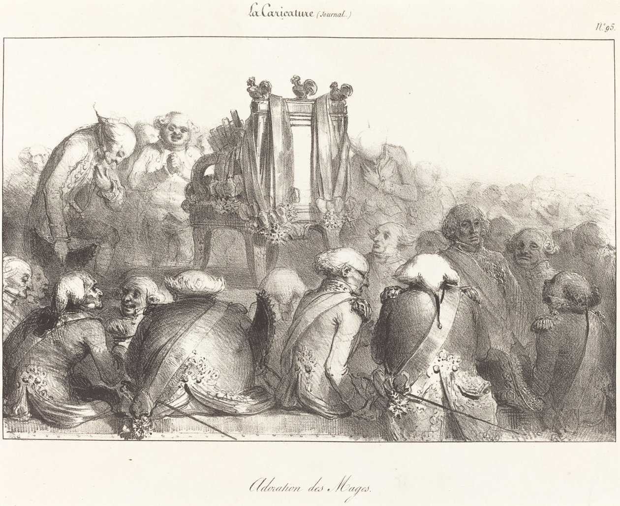 Maagien palvonta, 1831. tekijältä Unbekannt