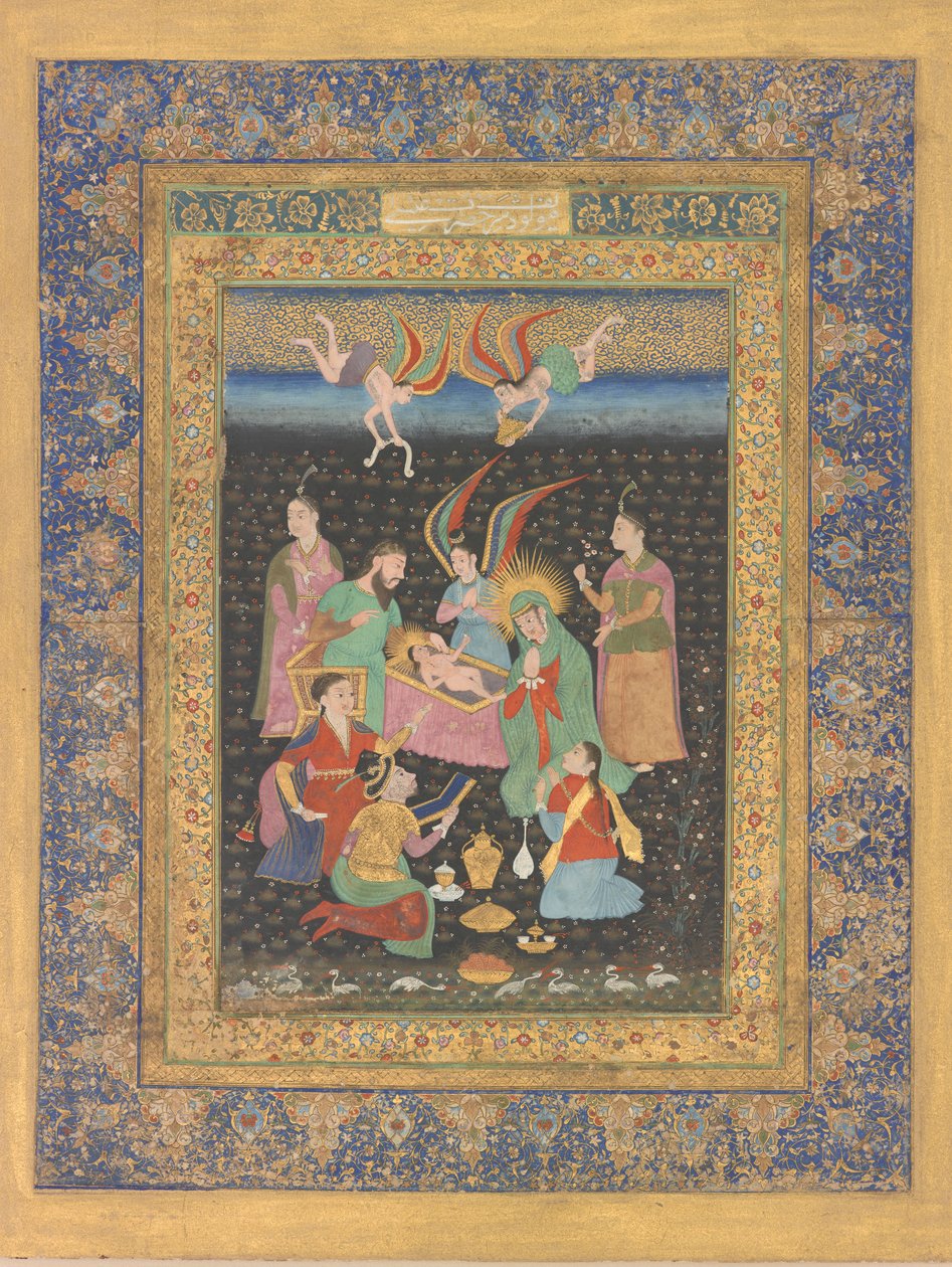 Kristus-lapsen palvonta, n. 1630. tekijältä Unbekannt