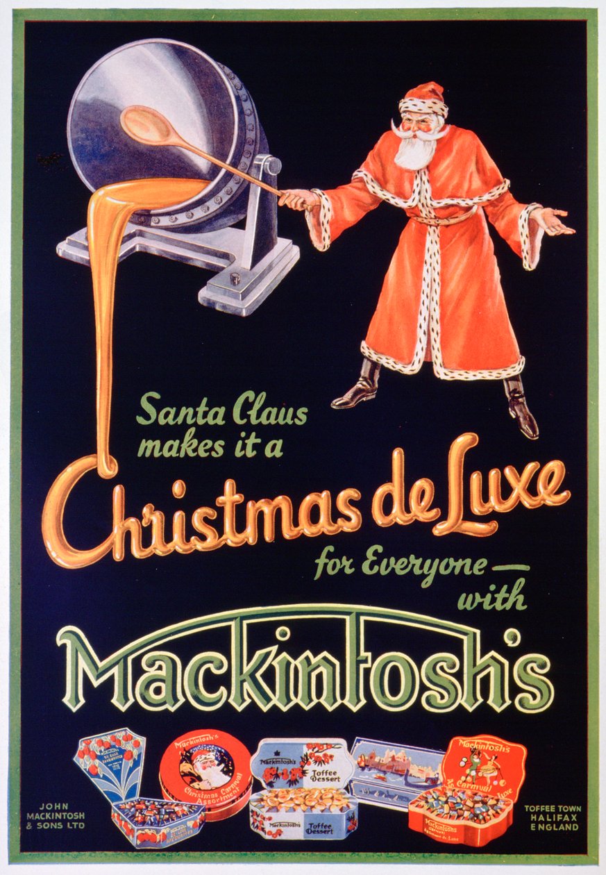 Mainos Mackintoshs toffeista, 1934 tekijältä Unbekannt