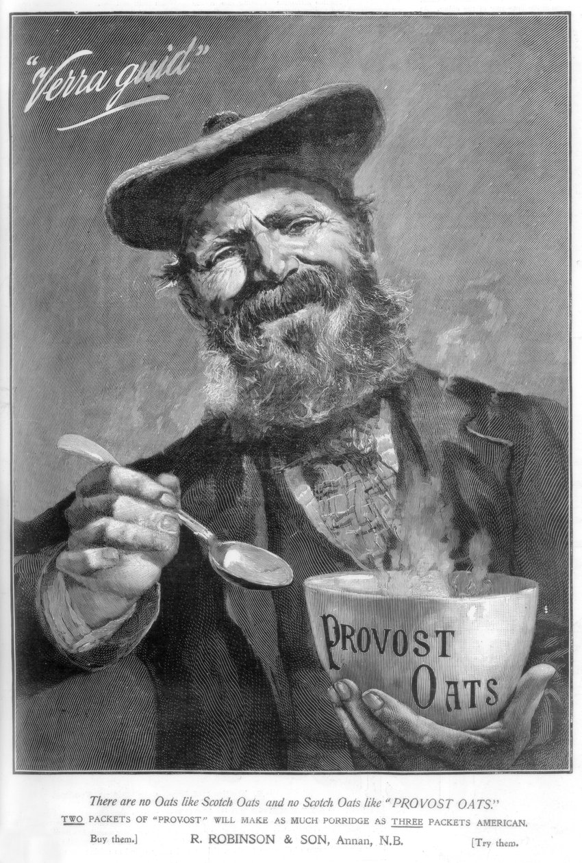 Mainos Provost Oatsille, 1901 tekijältä Unbekannt