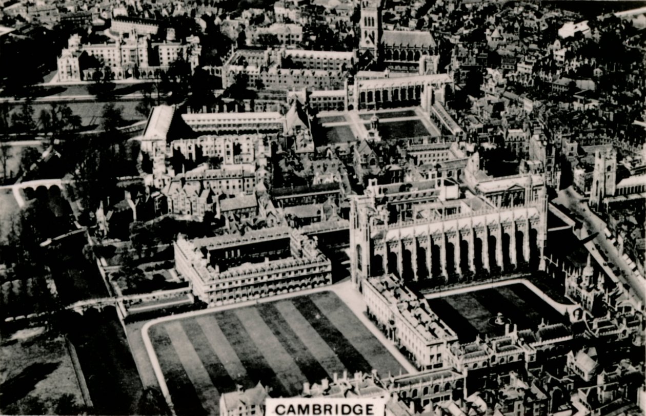 Ilmakuva Cambridgestä, 1939 tekijältä Unbekannt