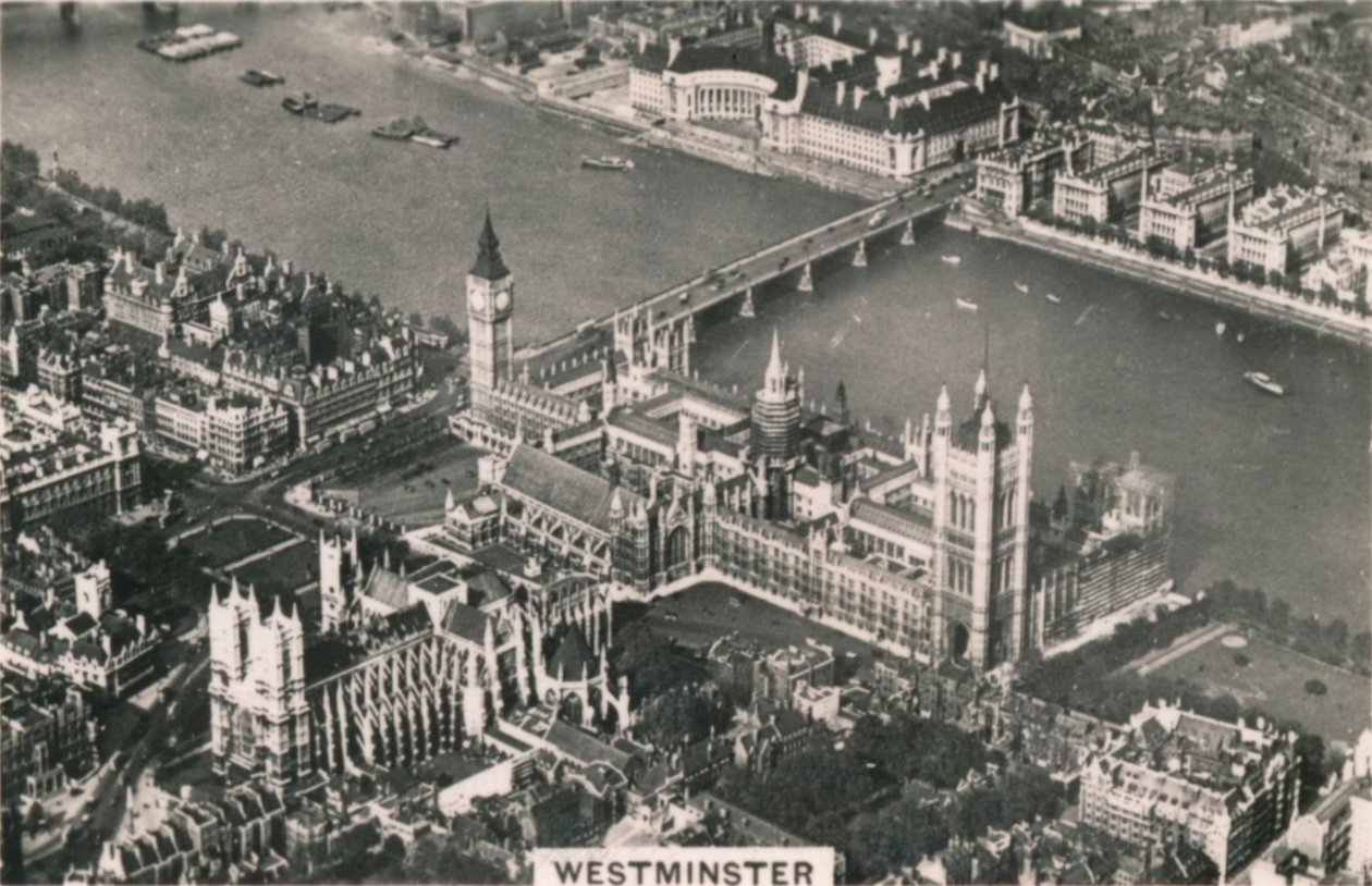 Ilmakuva Westminsteristä, 1939 tekijältä Unbekannt