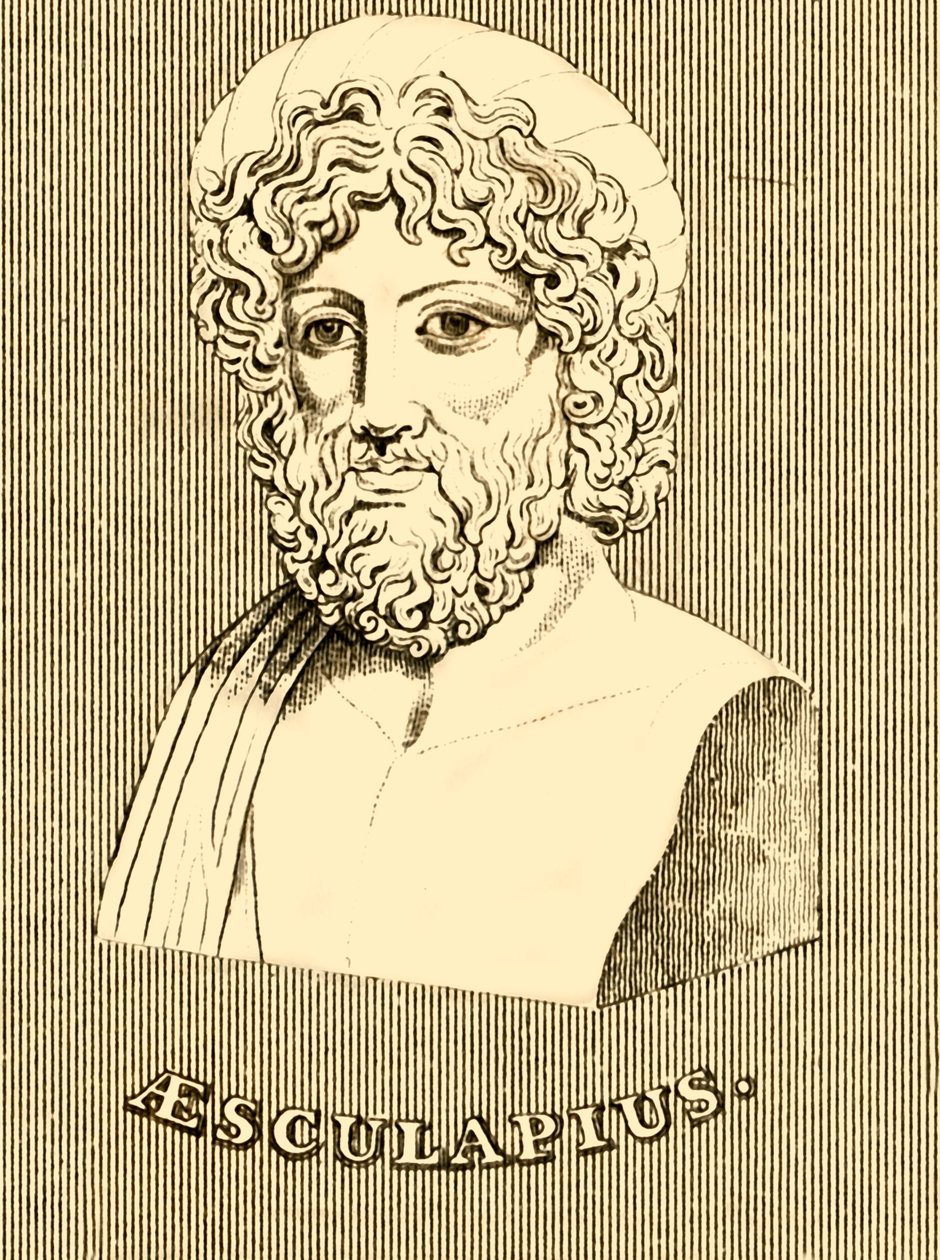 Aesculapius, 1830. tekijältä Unbekannt