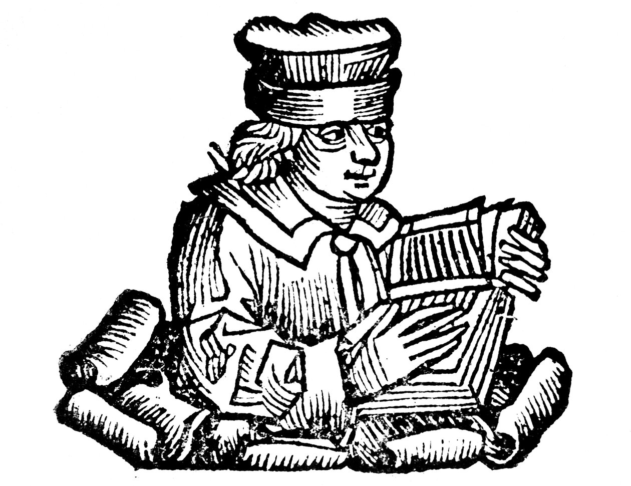 Aesop, kreikkalainen fabulisti, 1493 tekijältä Unbekannt
