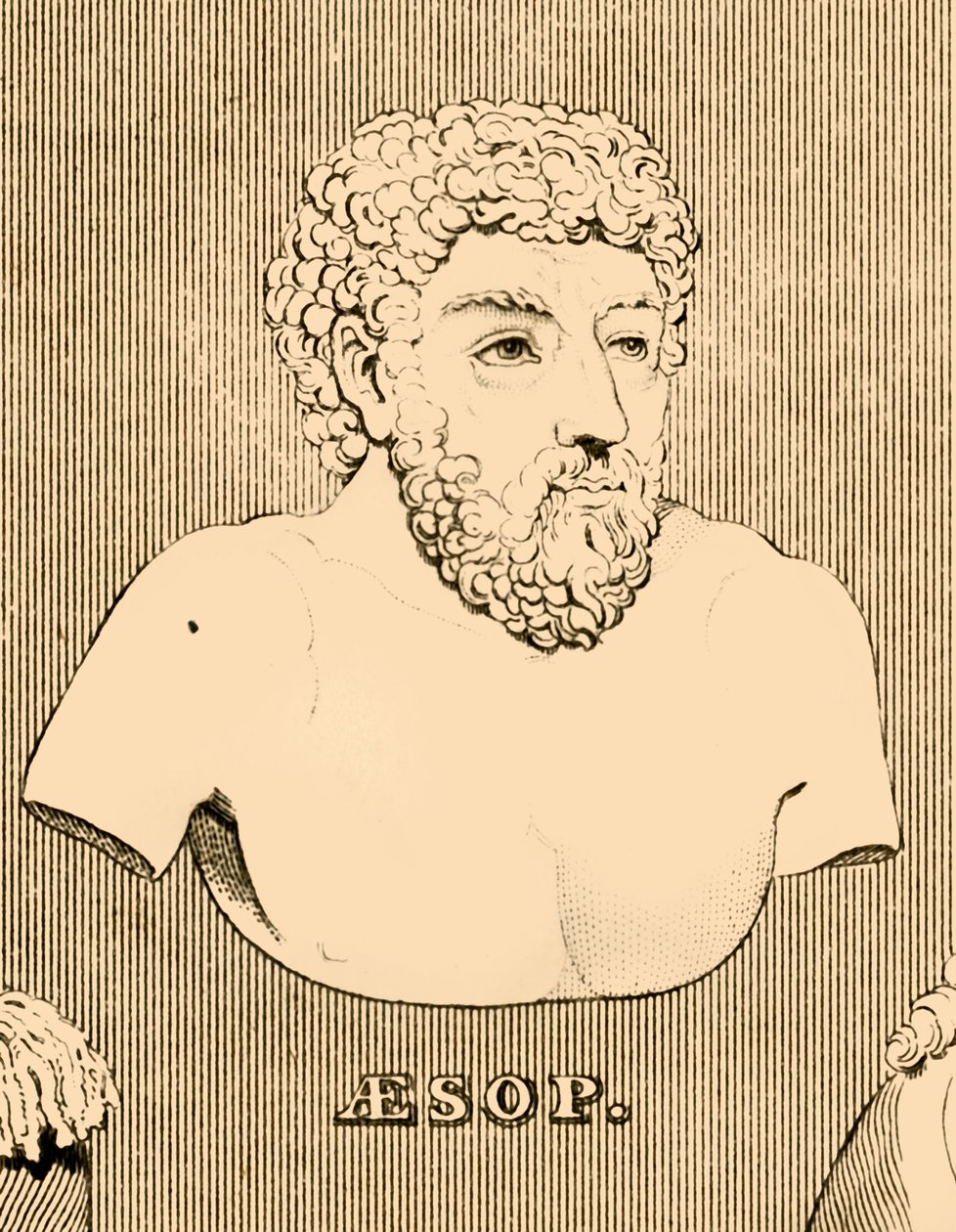Aesop, n. 620-564 eKr., 1830. tekijältä Unbekannt