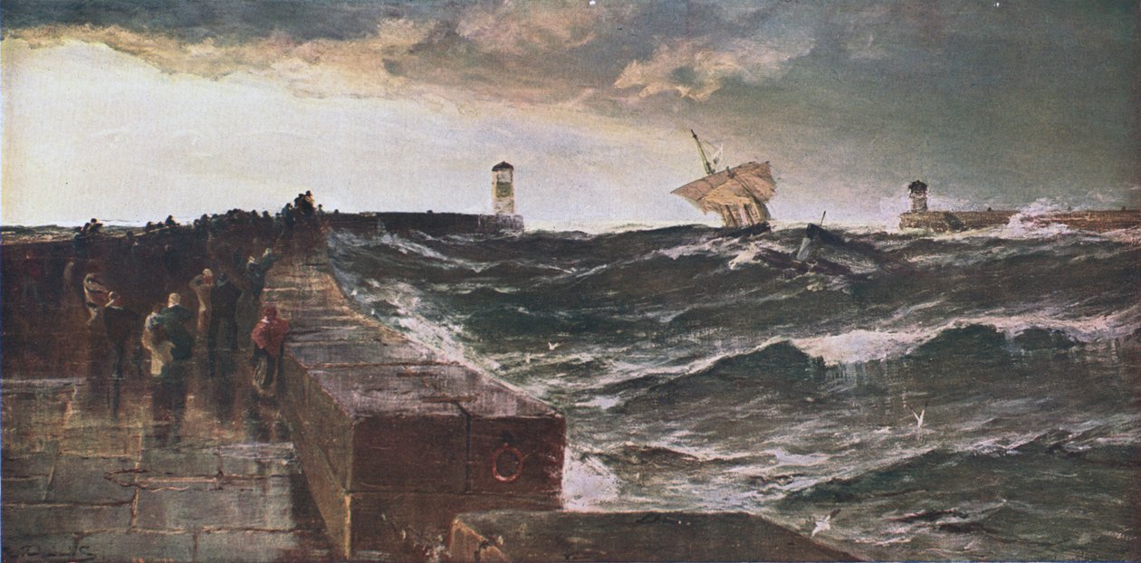 After Three Days Gale, 1885, c1902. tekijältä Unbekannt