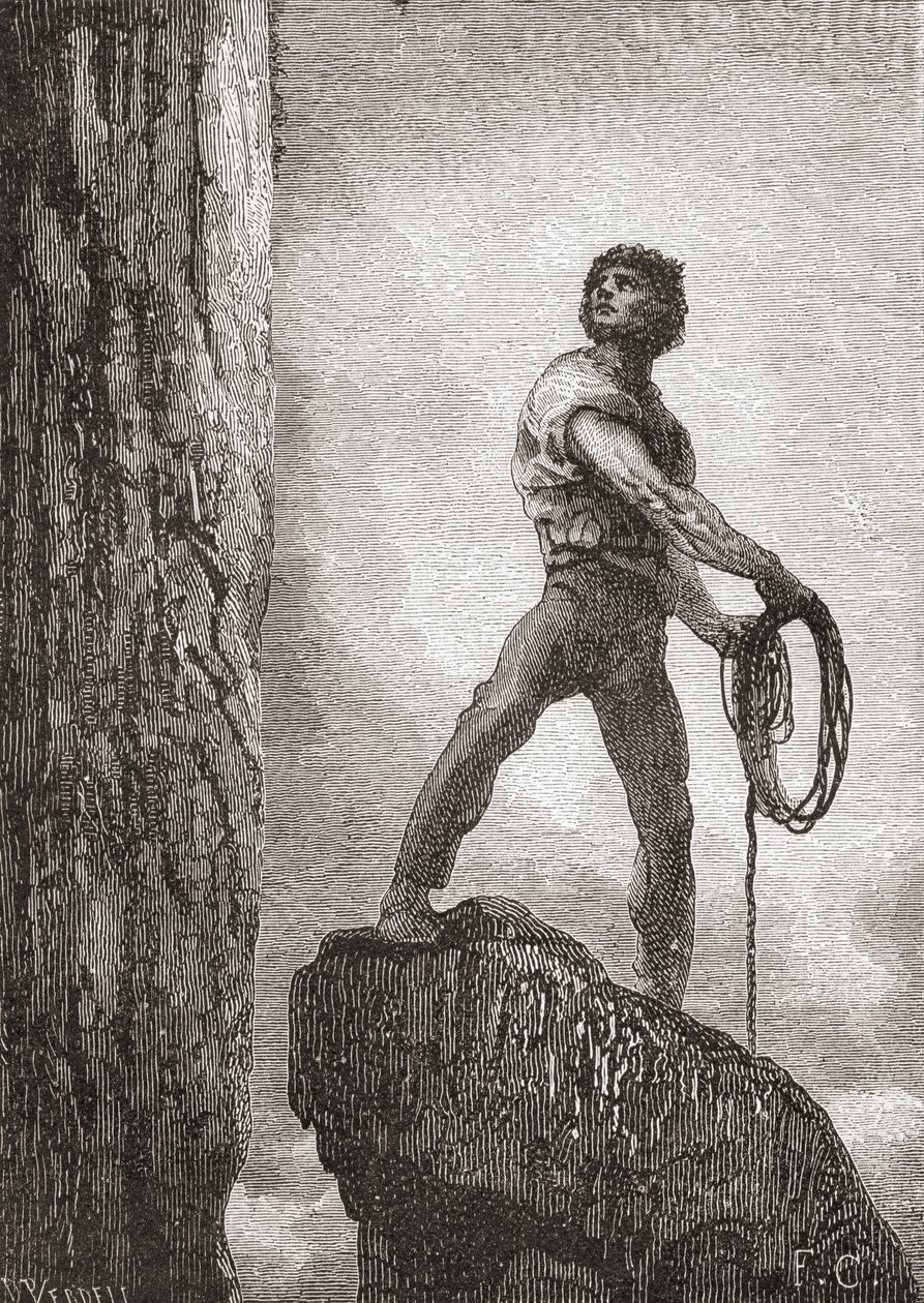 Gustave Doren teoksen jälkeen Victor Hugon kirjasta "The Toilers of the Sea", "Gustave Doren elämä ja muistot", julkaistu 1885 tekijältä Unbekannt