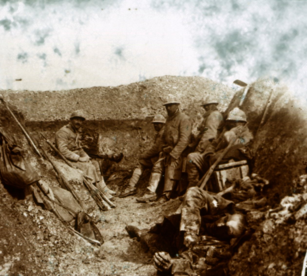 Vastahyökkäyksen jälkeen c1914-c1918 tekijältä Unbekannt