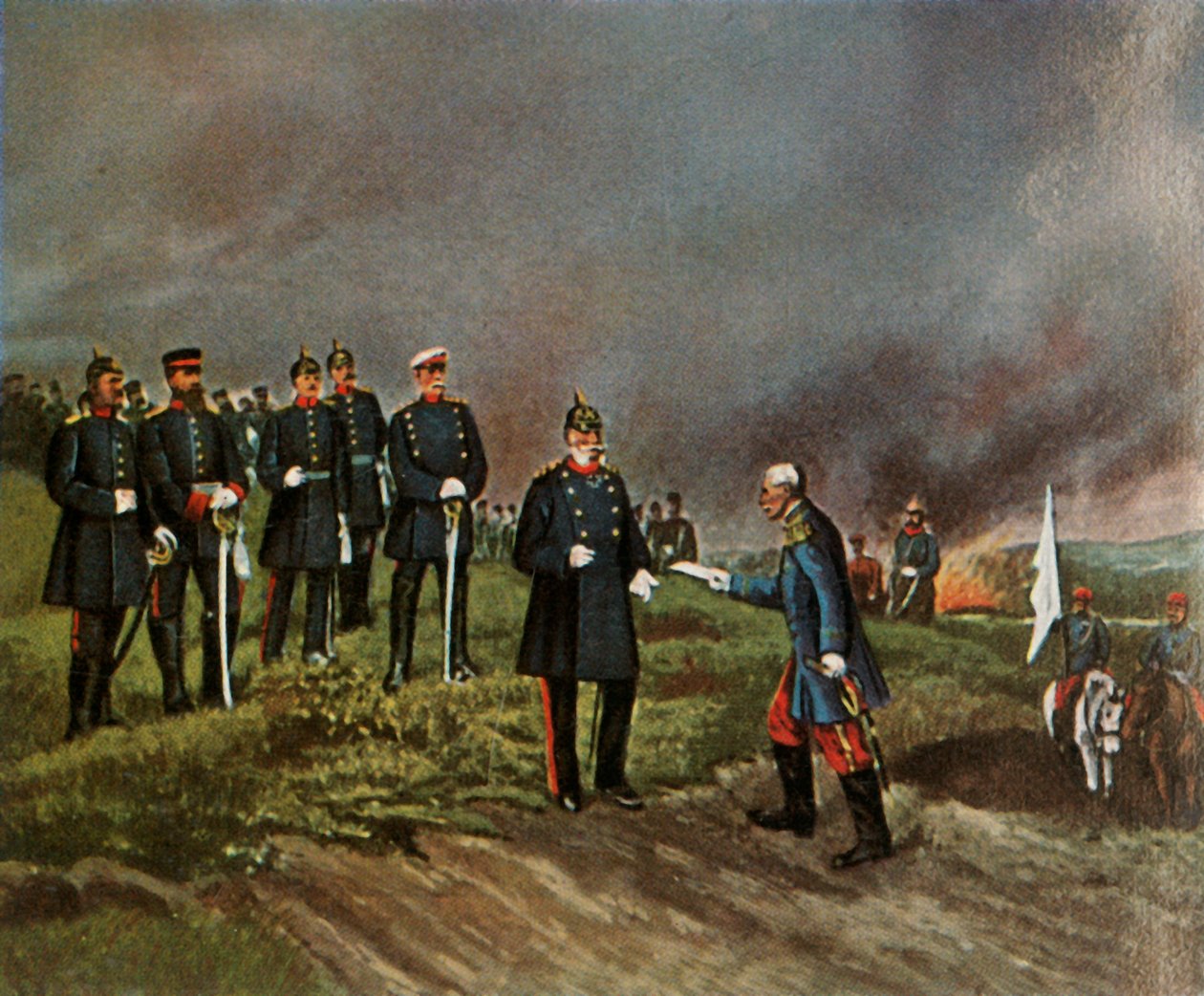 Sedanin taistelun jälkeen, 1. syyskuuta 1870, 1936. tekijältä Unbekannt