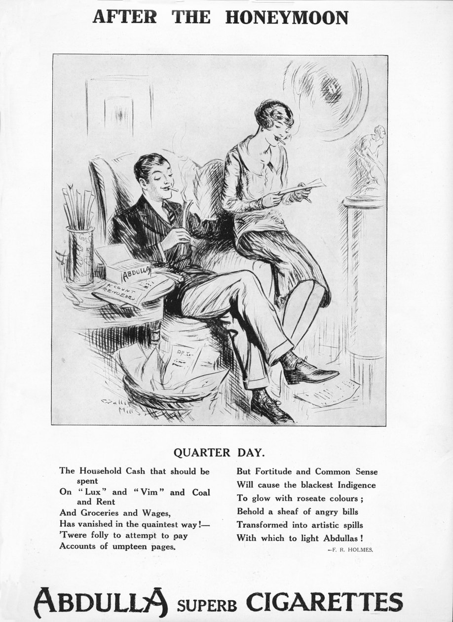 Häämatkan jälkeen - Quarter Day, 1927 tekijältä Unbekannt