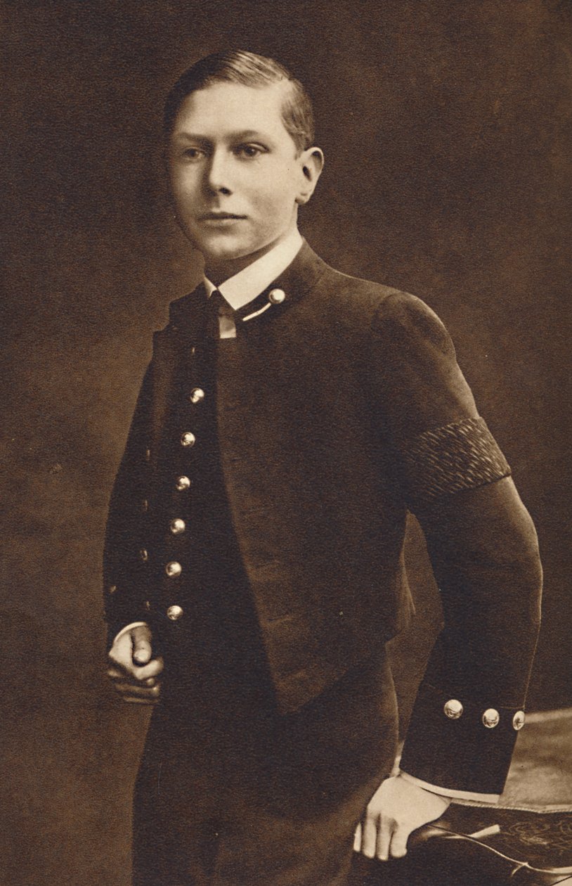 16-vuotias - Prinssi Albert, Osbornen laivaston kadetti, s. 1910, 1937 tekijältä Unbekannt