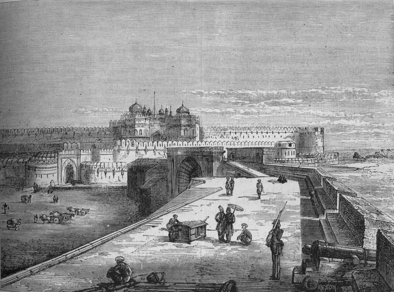 Agra, c1880 tekijältä Unbekannt